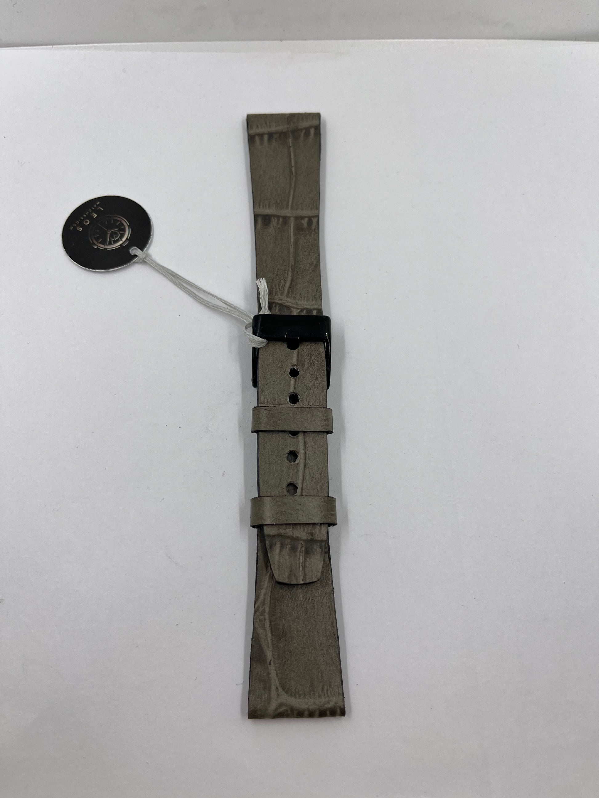 vista per lungo Cinturino ESSENTIAL Grigio Effetto Coccodrillo