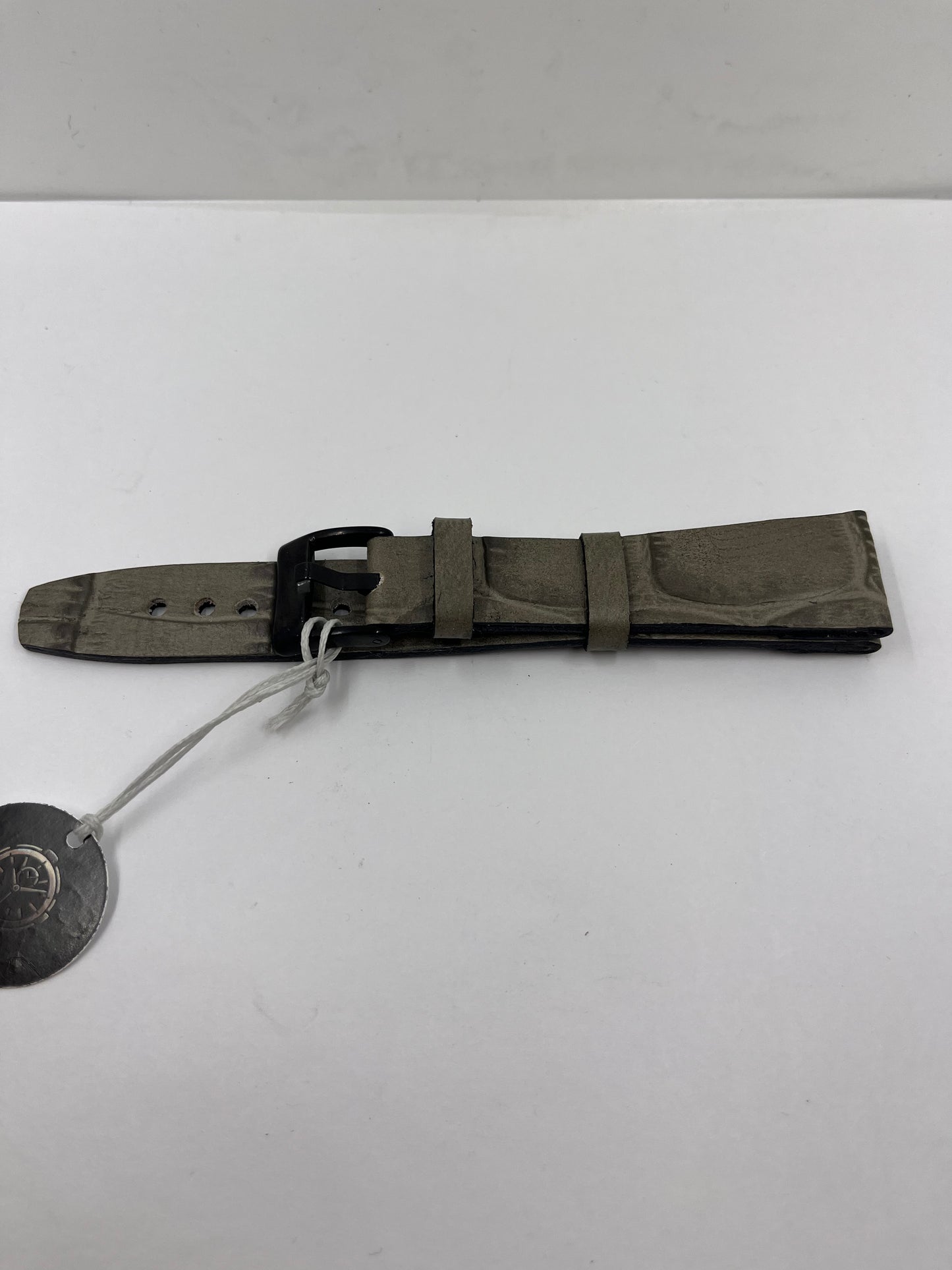 vista compatta Cinturino ESSENTIAL Grigio Effetto Coccodrillo