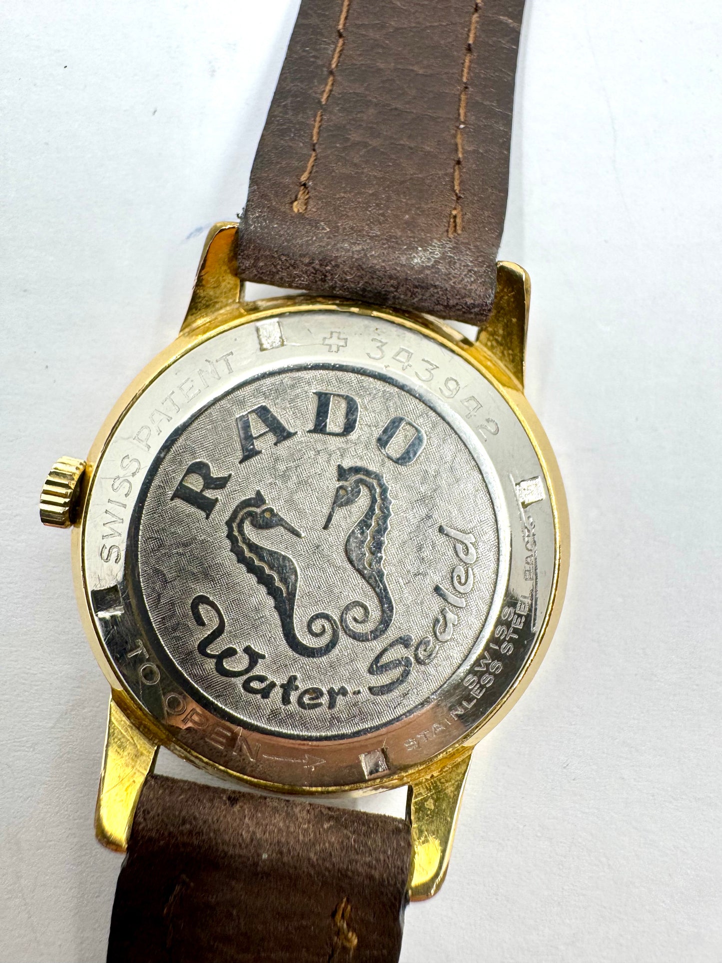 dettaglio fondello Orologio RADO 343942 Water Sealed