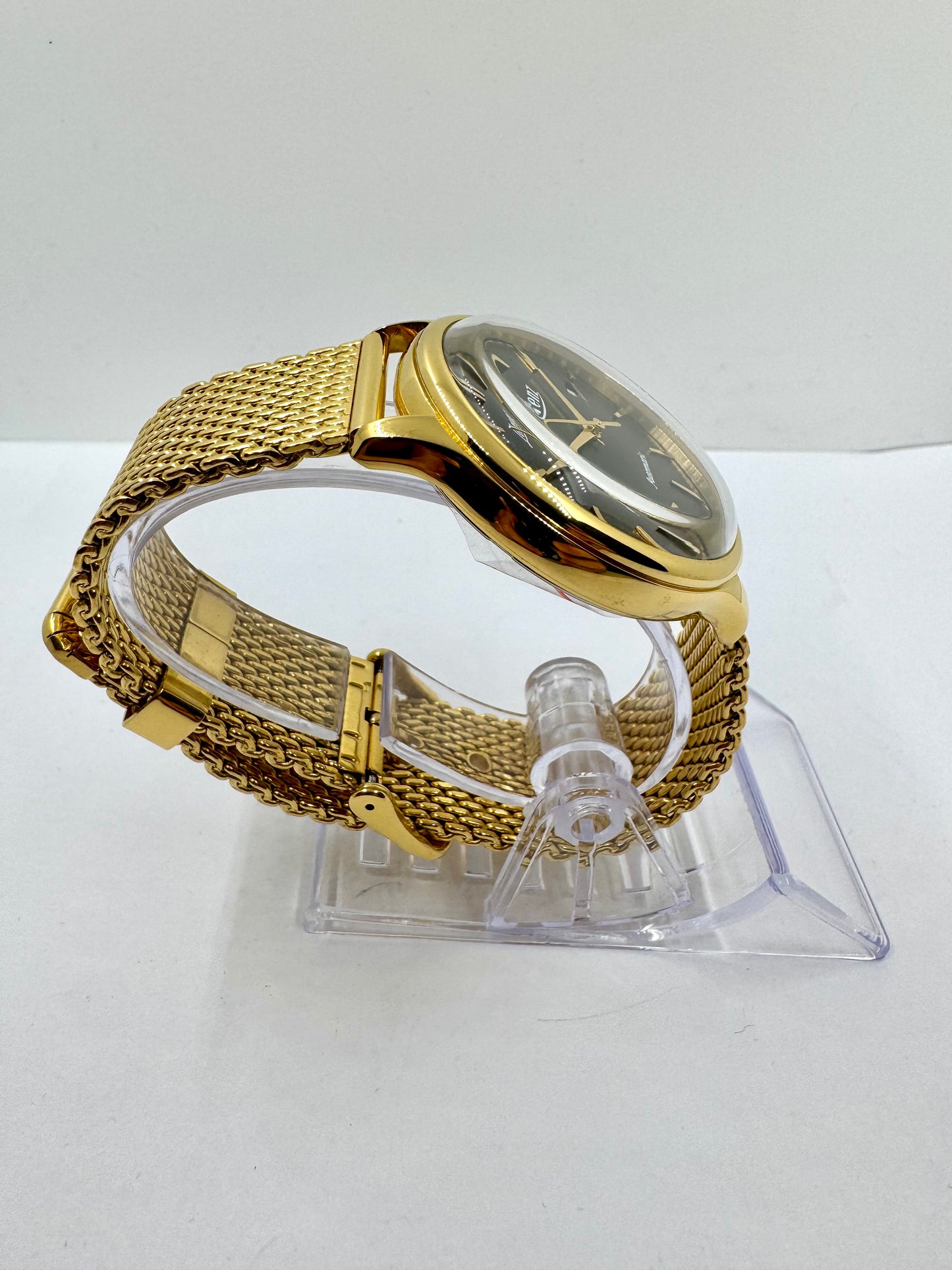 Vista laterale orologio Lorenz Automatico Ref. 30027BB-MI