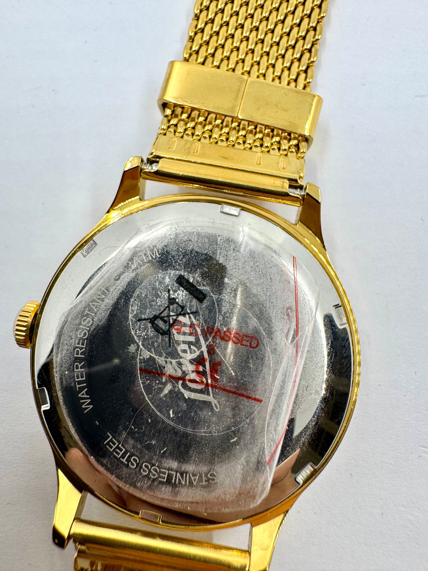 dettaglio fondello orologio Lorenz Automatico Ref. 30027BB-MI