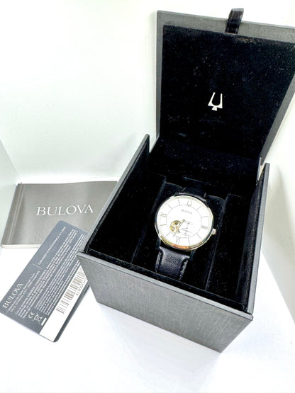 Orologio Bulova Clipper Open Heart Automatic nella confezione originale con i documenti