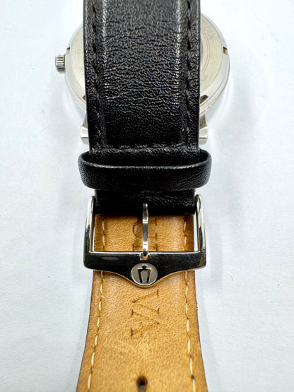 dettaglio Fibbia logata Orologio Bulova Clipper Open Heart Automatic