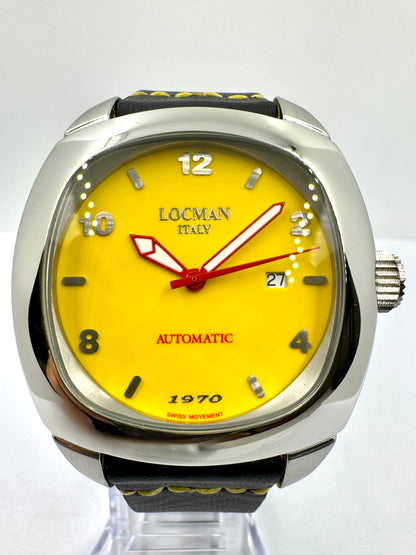 zoom del dial Orologio Locman 1970 Automatic
