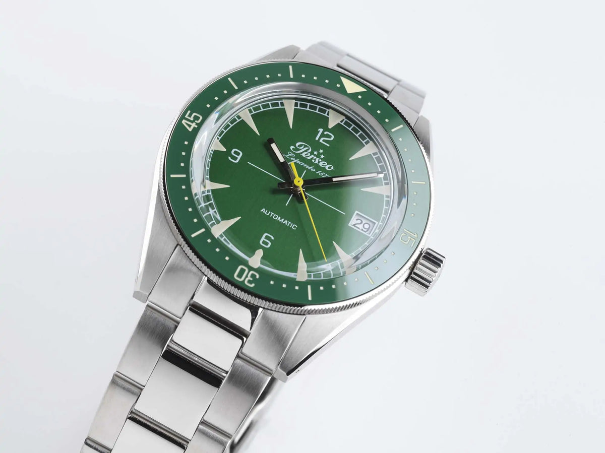 vista frontale lato corona Perseo Lepanto Automatico