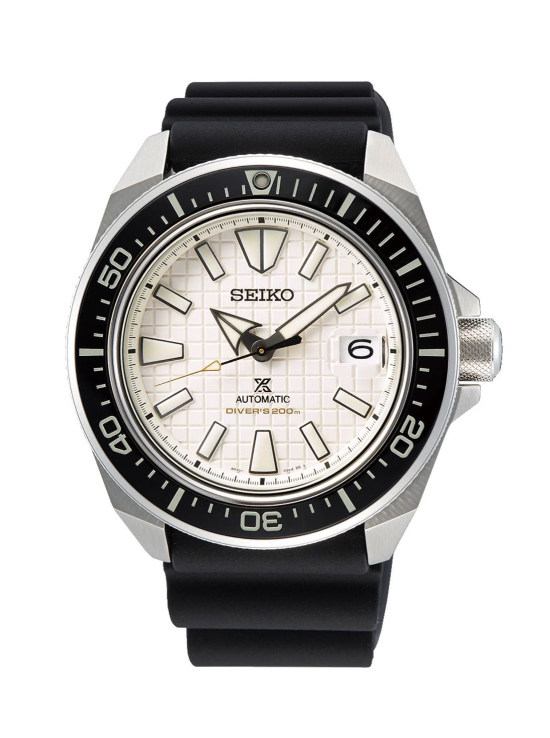 SEIKO Prospex Divers King Samurai vista frontale quadrante