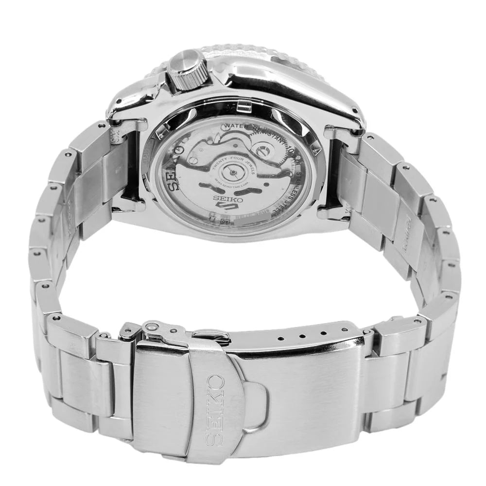 vista posteriore orologio Seiko 5 Sports SRPD63K1