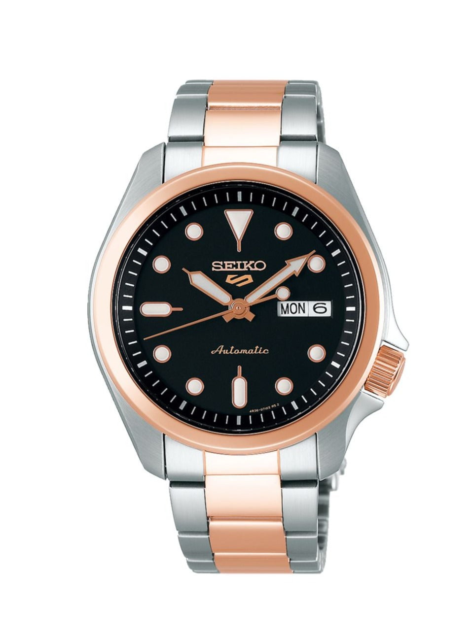 Vista frontale SEIKO 5 Sports SRPE58K1