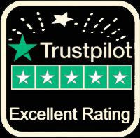 Excellent Rating on Trustpilot