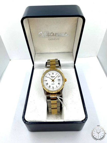 Altanus Genève 7616 Quartz Bicolor — Orologio nella scatola originale Altanus Genève