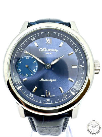 zoom dial orologio Altanus Genève 7767 – Meccanico Swiss Made 42 mm