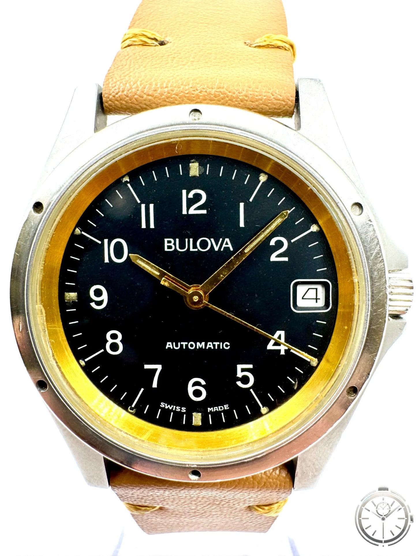 zoom dial orologio Bulova Automatic 7001 A703