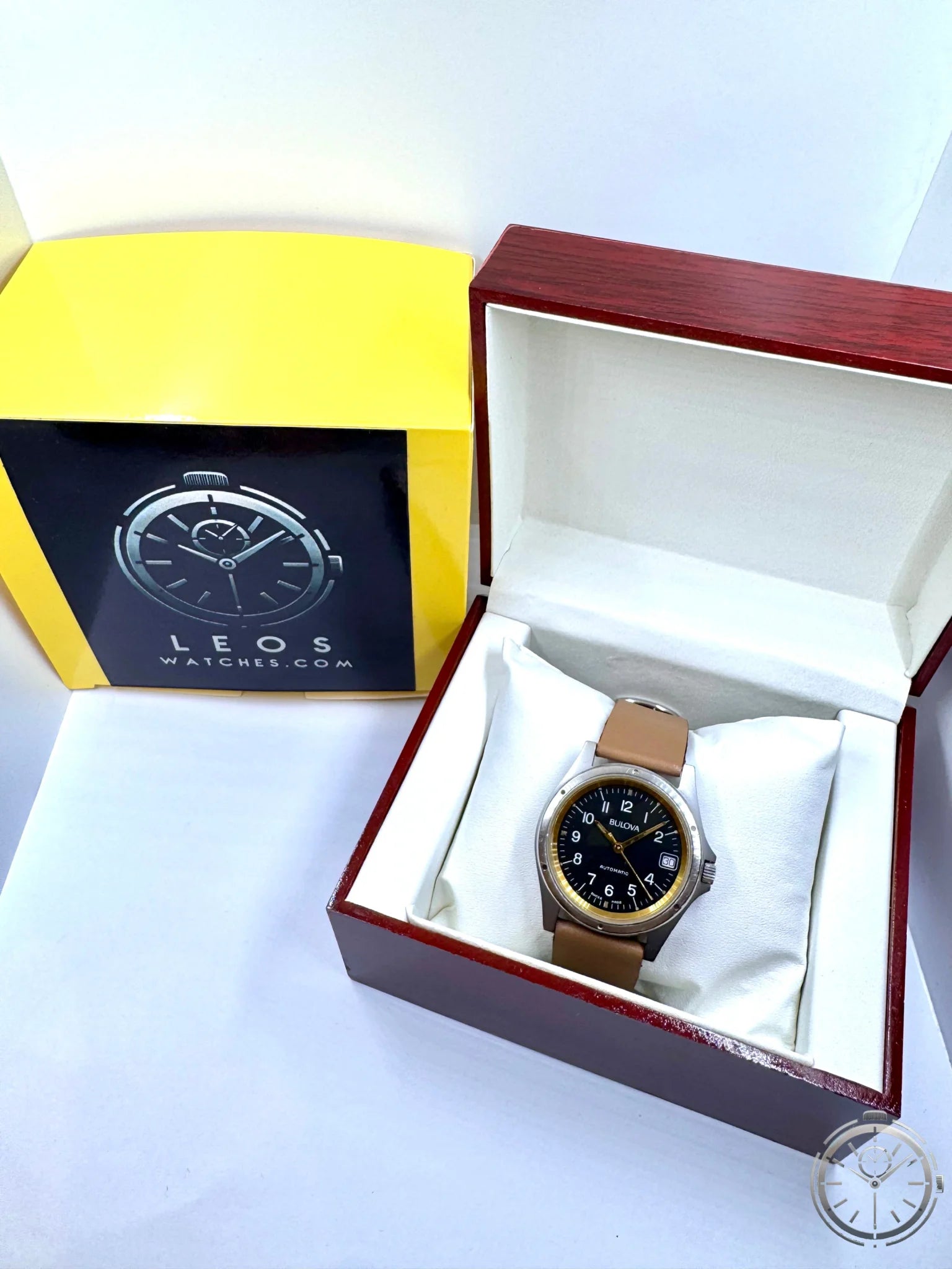orologio Bulova Automatic 7001 A703 – Swiss Made 34 mm nella confezione LeosWatches