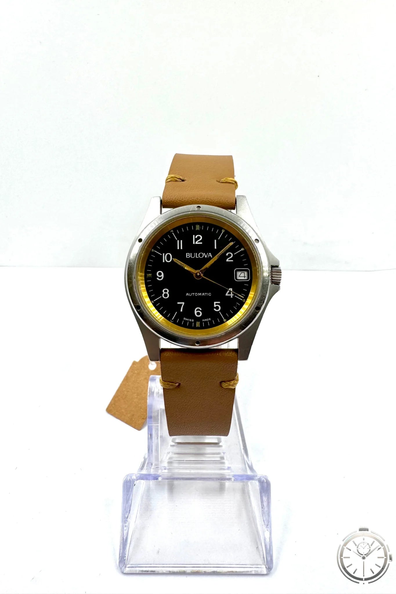 vista frontale orologio Bulova Automatic 7001 A703