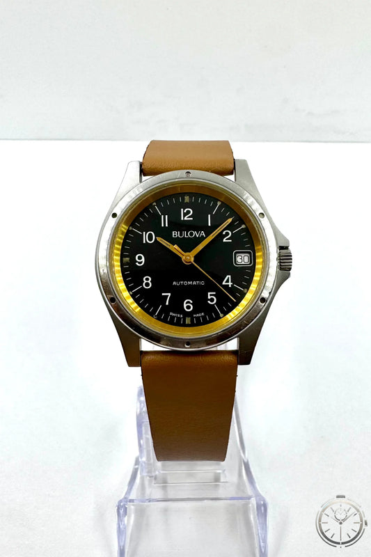 vista frontale orologio Bulova Automatic 7001 A703 – Swiss Made 34 mm