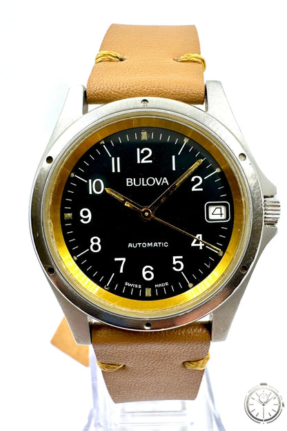 Vista quadrante orologio Bulova Automatic 7001 A703