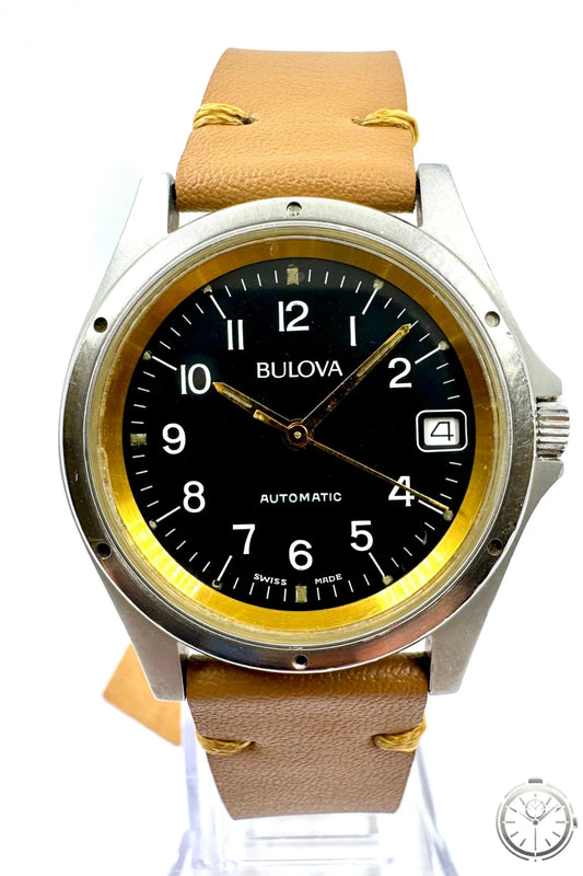 Vista quadrante orologio Bulova Automatic 7001 A703