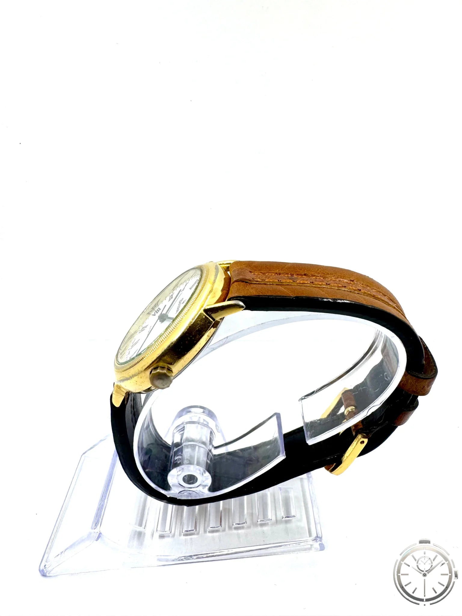 vista lato corona orologio Bulova Automatic Ref. 12480