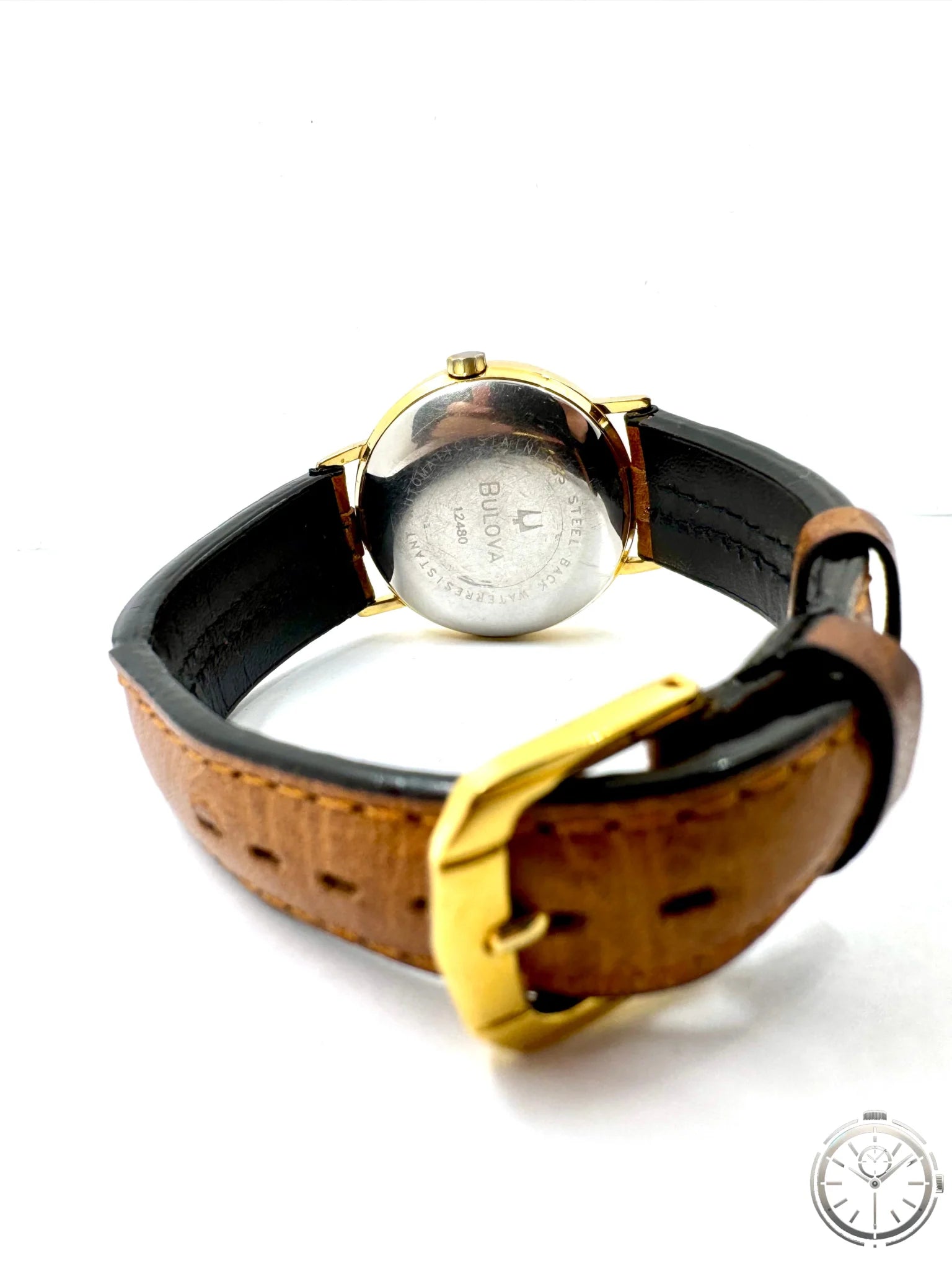 dettaglio vista posteriore da steso orologio Bulova Automatic Ref. 12480