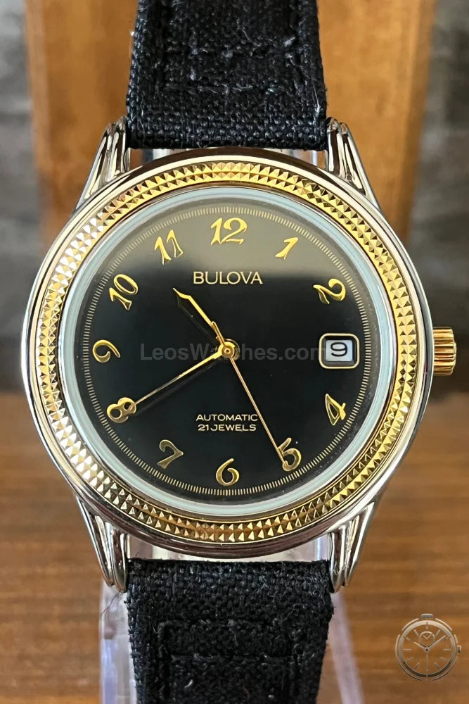 dettaglio quadrante Bulova Automatic Vintage