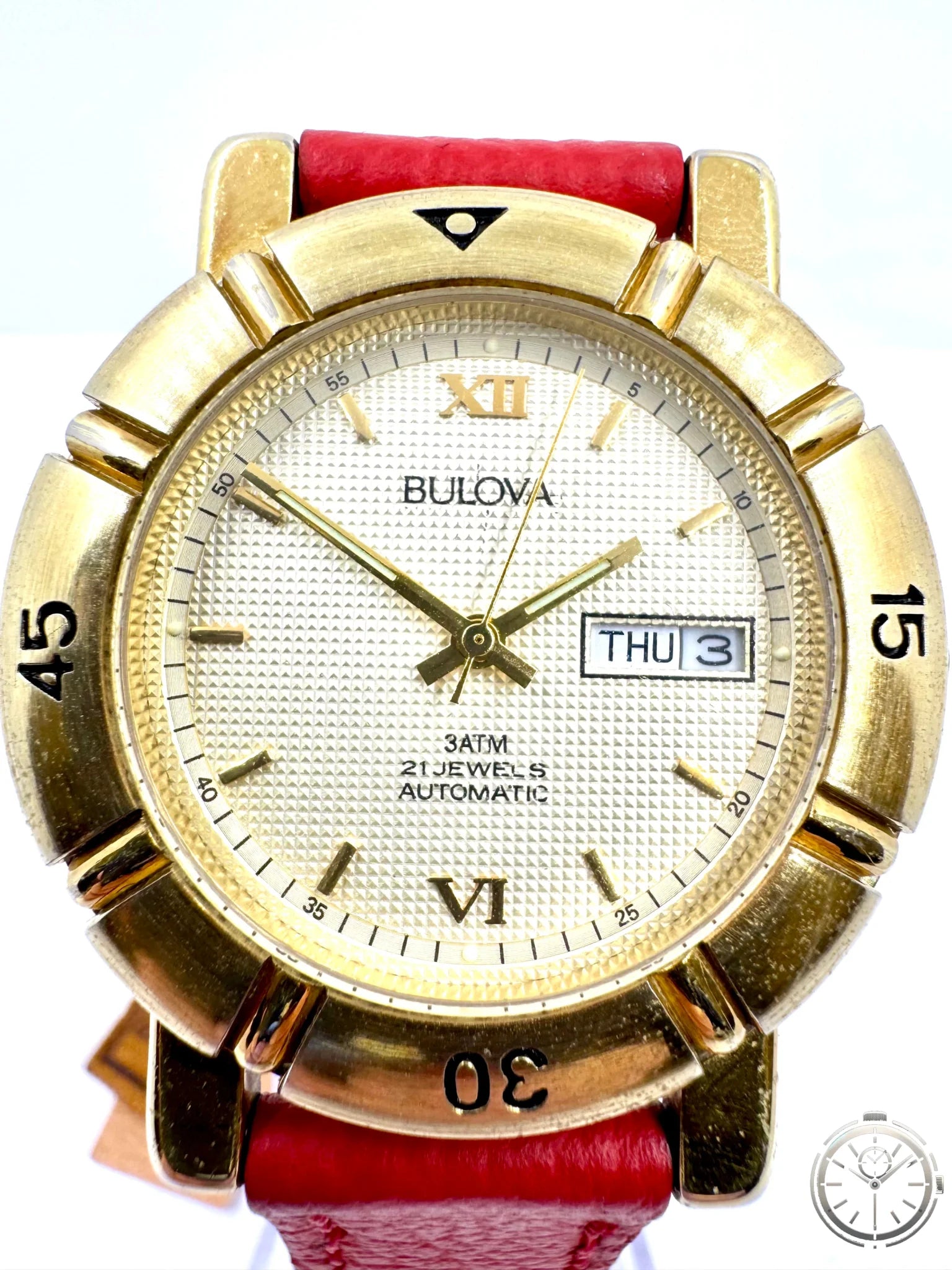zoom dial Orologio Bulova Calendar Automatic – 38 mm