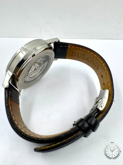 Orologio Bulova Clipper Open Heart Automatic vista da steso