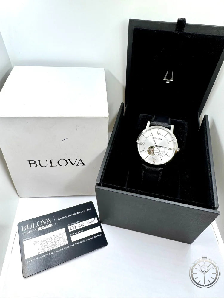 Orologio Bulova Clipper Open Heart Automatic nella confezione originale con i documenti