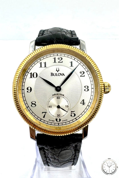 dettaglio quadrante orologio Bulova Méchanique Limited Edition Ref. 4.187.4.0.30
