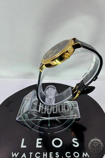 vista lato corona Orologio Caravelle Open Heart