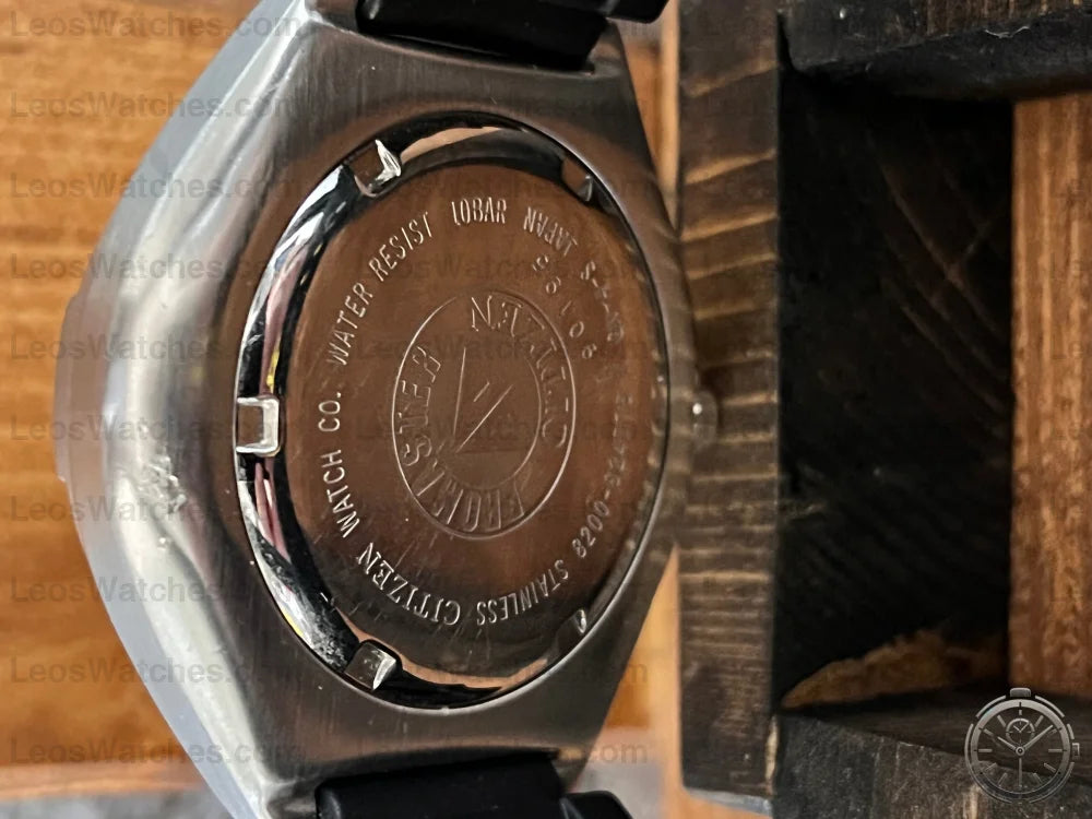 Citizen Promaster Day Date Black Automatic Vintage Diver Watch