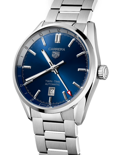 vista laterale TAG Heuer Carrera 41 mm Calibre 7 Automatico - WBN201A.BA0640