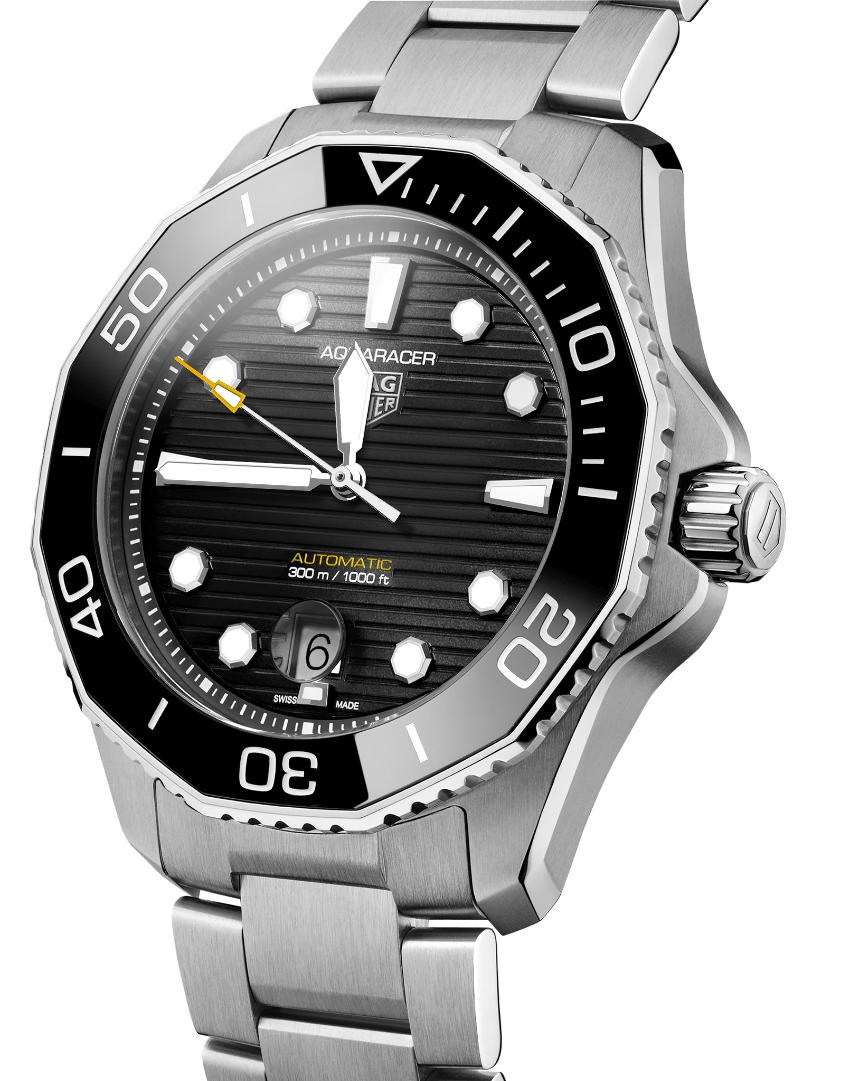 TAG Heuer Aquaracer Calibre 5 nero e acciaio