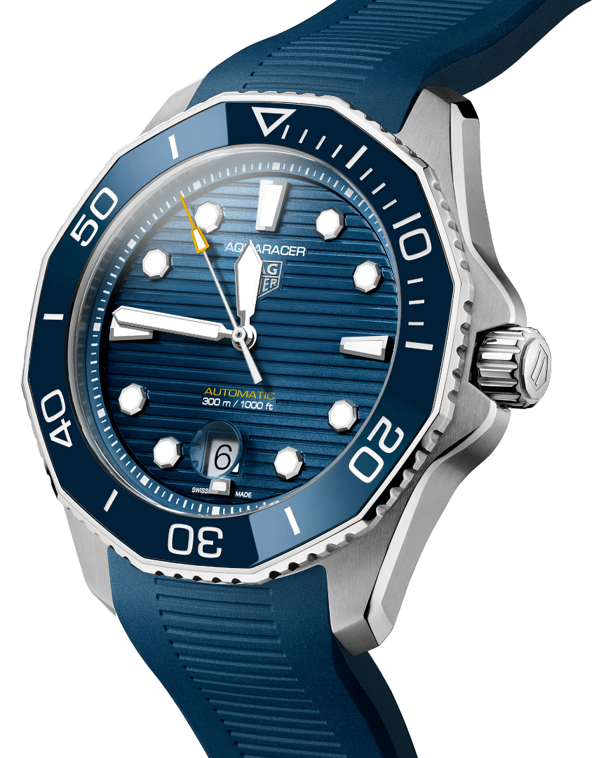 TAG Heuer Aquaracer Calibre 5 blu e caucciù