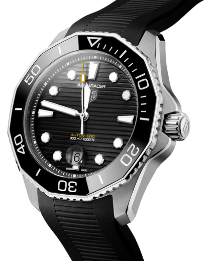 TAG Heuer Aquaracer Calibre 5 nero e caucciù