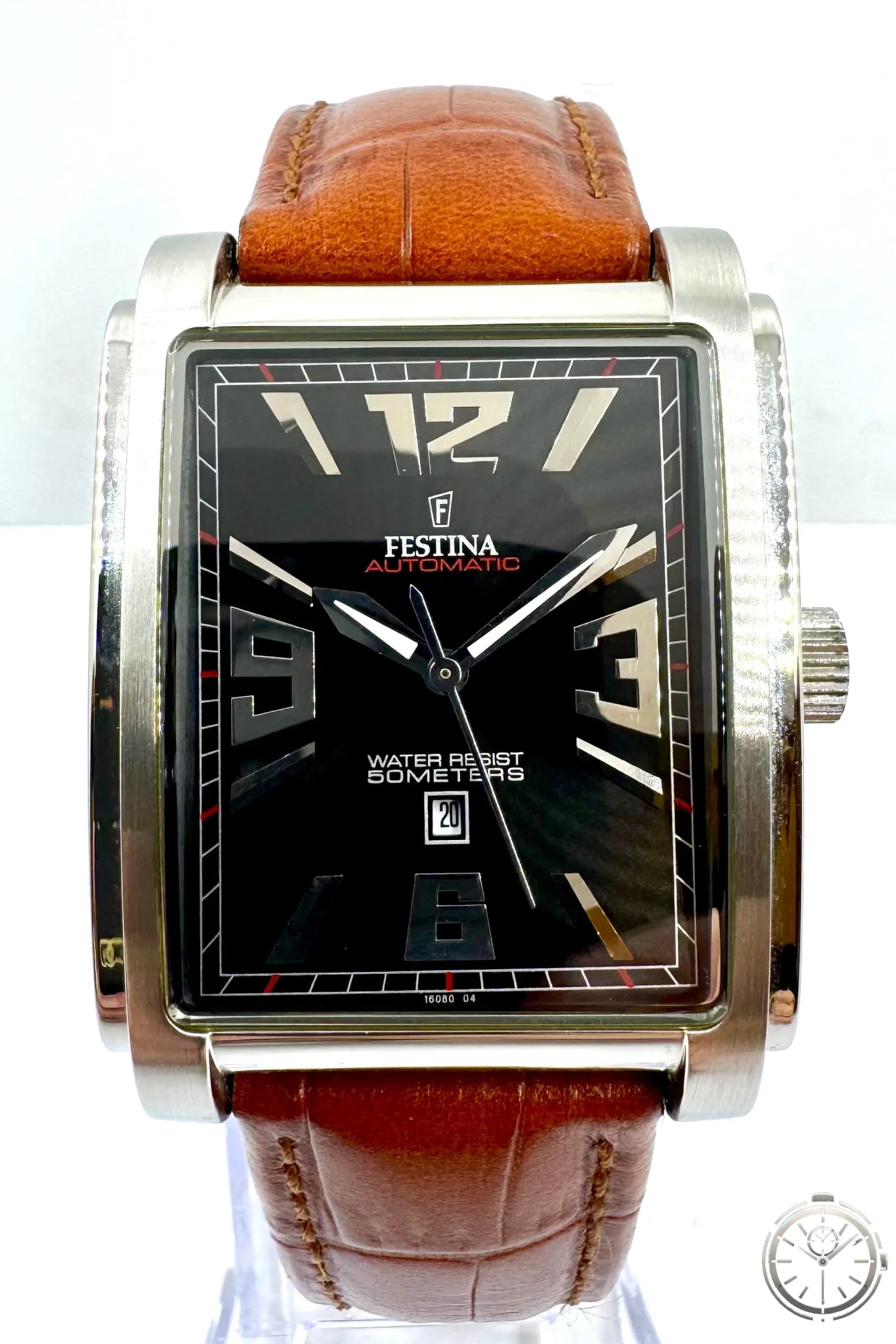 dettaglio quadrante orologio Festina Automatic Ref. 16080 da 39 mm