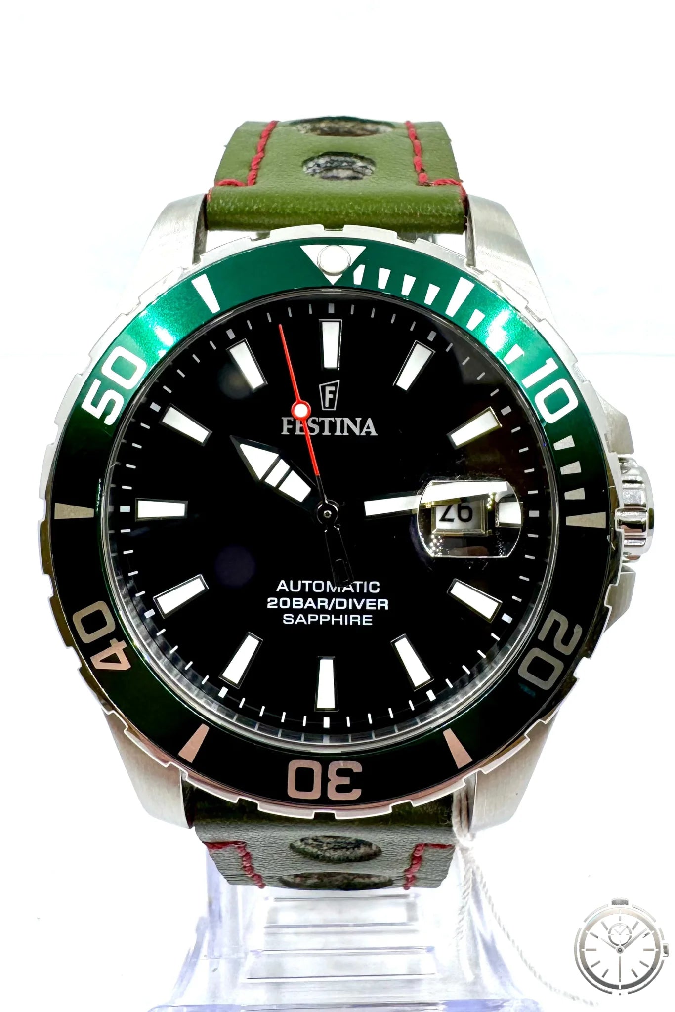 dettaglio quadrante Orologio Festina F20531/5 Automatic Diver 44 mm