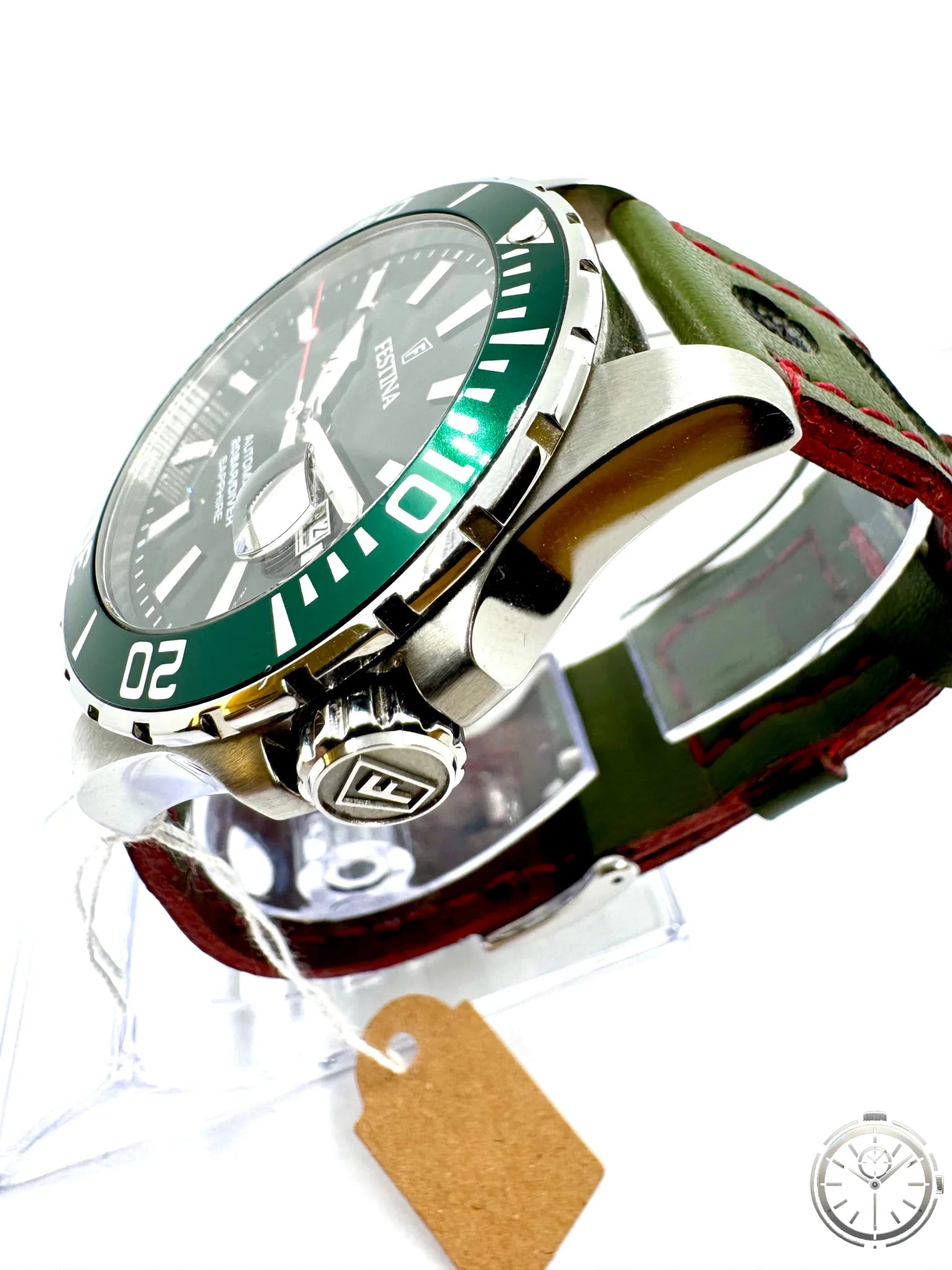 dettaglio corona Orologio Festina F20531/5 Automatic Diver 44 mm