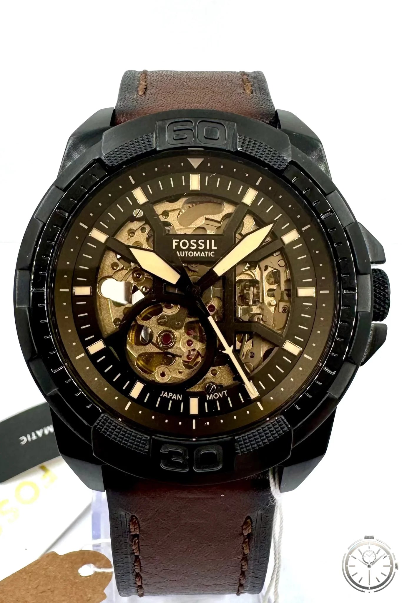 dettaglio quadrante Orologio Fossil Bronson Automatic ME3219