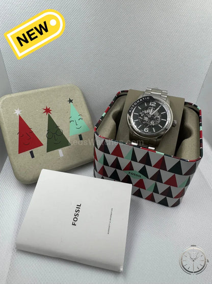 vista full set Orologio Fossil Heritage ME3262 in confezione originale