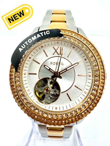 dettaglio quadrante Orologio da Donna Fossil Stella Automatic ME3214
