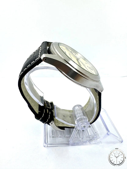 vista laterale orologio Glycine Incursore 3806 Automatico 44mm Swiss Made