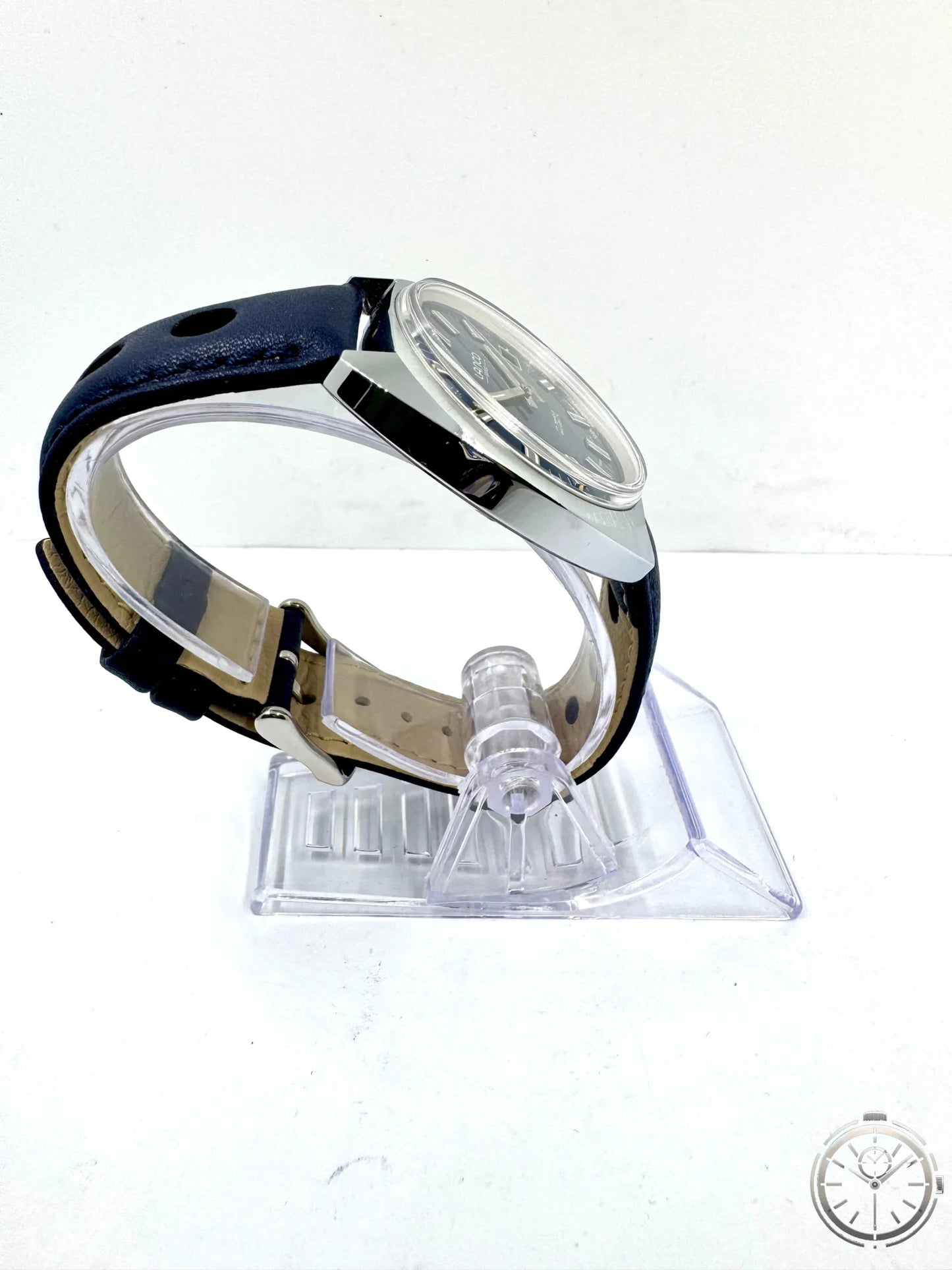 vista laterale orologio Lanco Ref. 14724 – Vintage a Carica Manuale