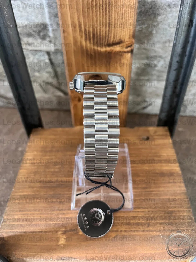 vista posteriore bracciale Lorenz Automatico Vintage