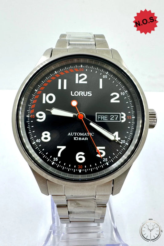 dettaglio quadrante orologio LORUS Automatic Military
