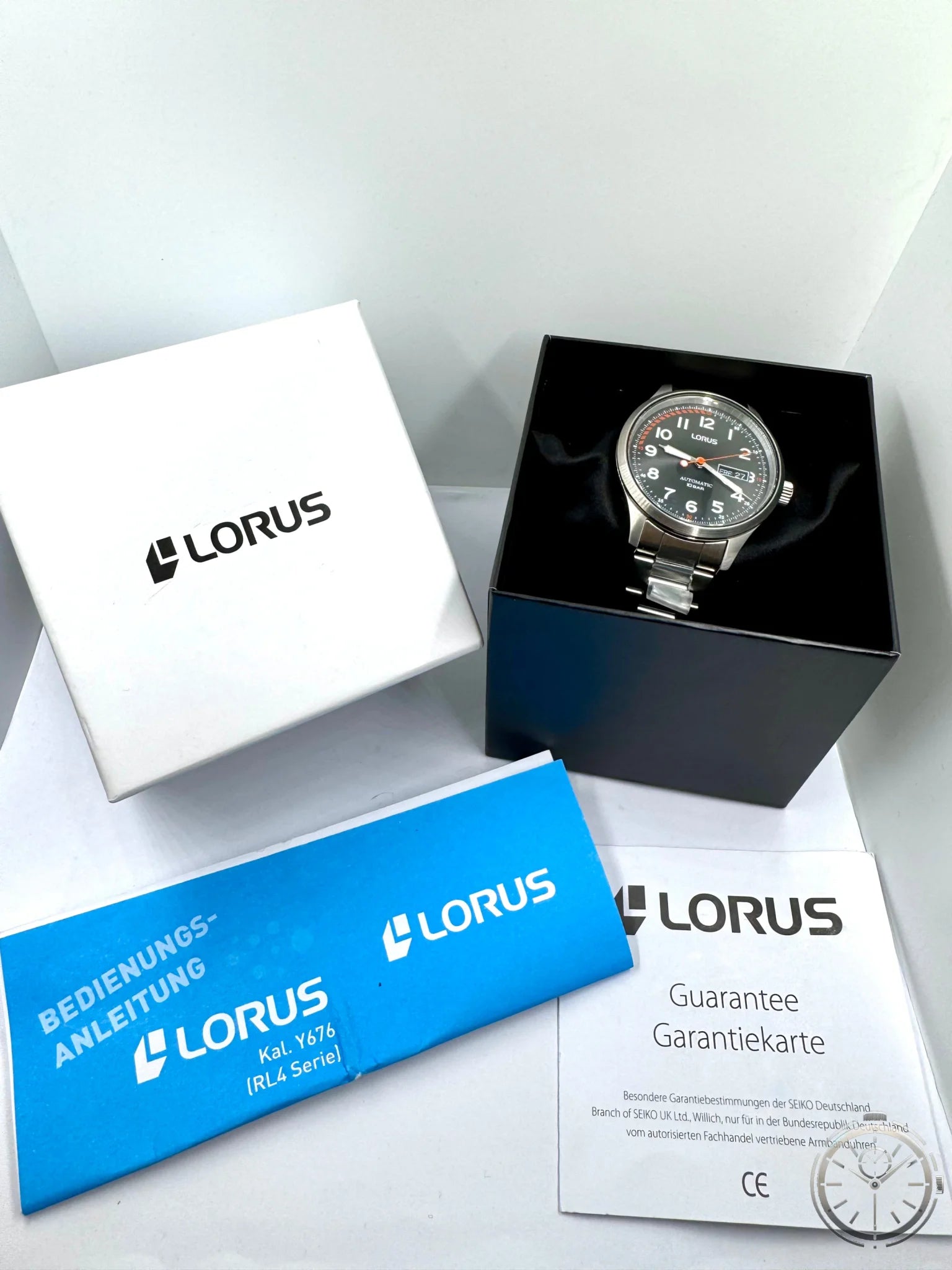 orologio LORUS Automatic Military full set