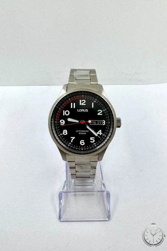 vista frontale orologio LORUS Automatic Military