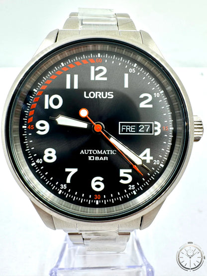 zoom dial orologio LORUS Automatic Military