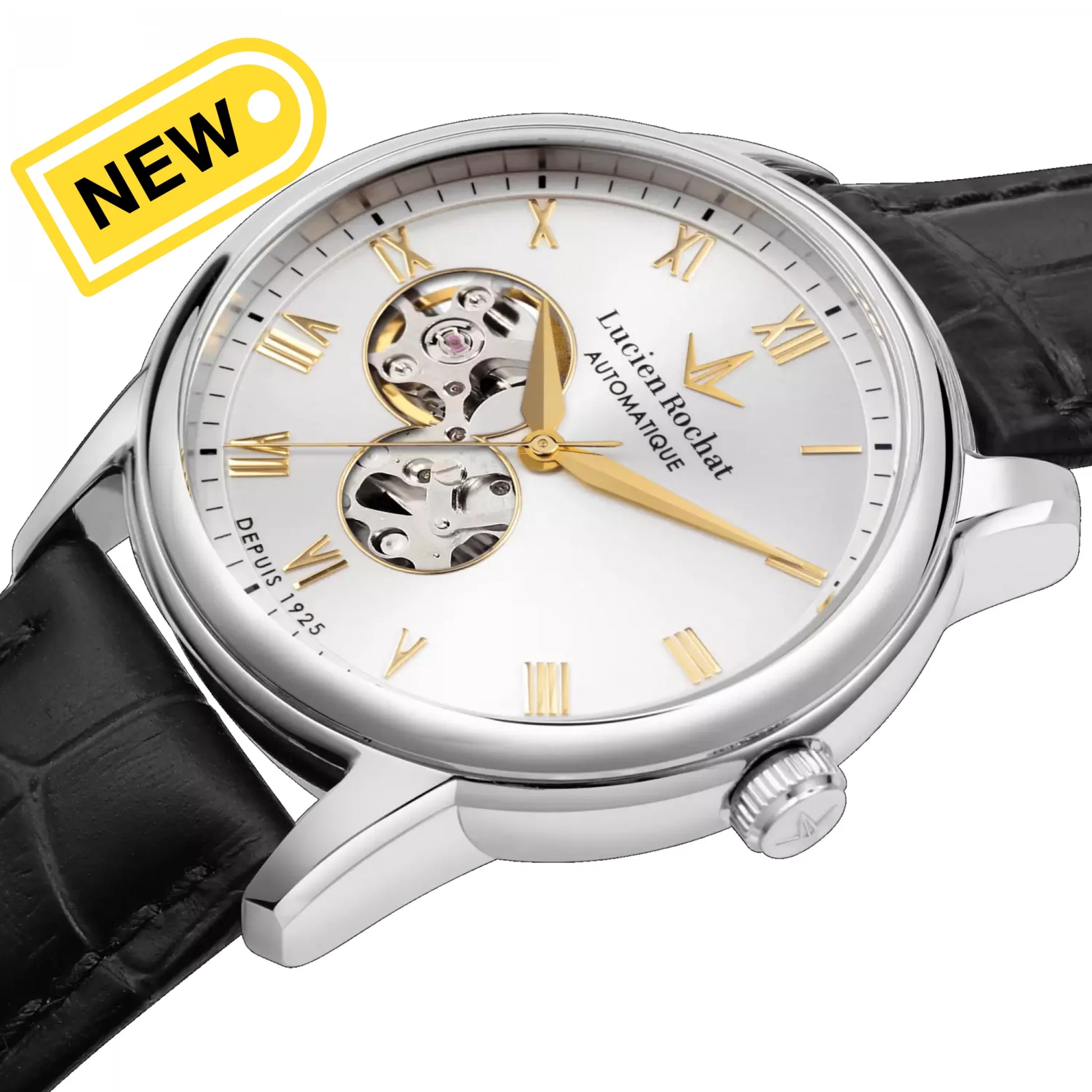 zoom del quadrante orologio Lucien Rochat Iconic R0421116003
