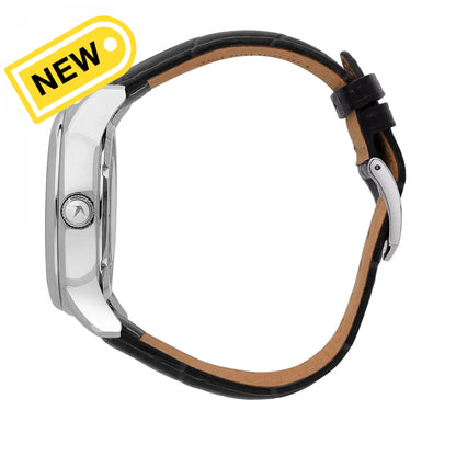 vista lato corona orologio Lucien Rochat Iconic R0421116003