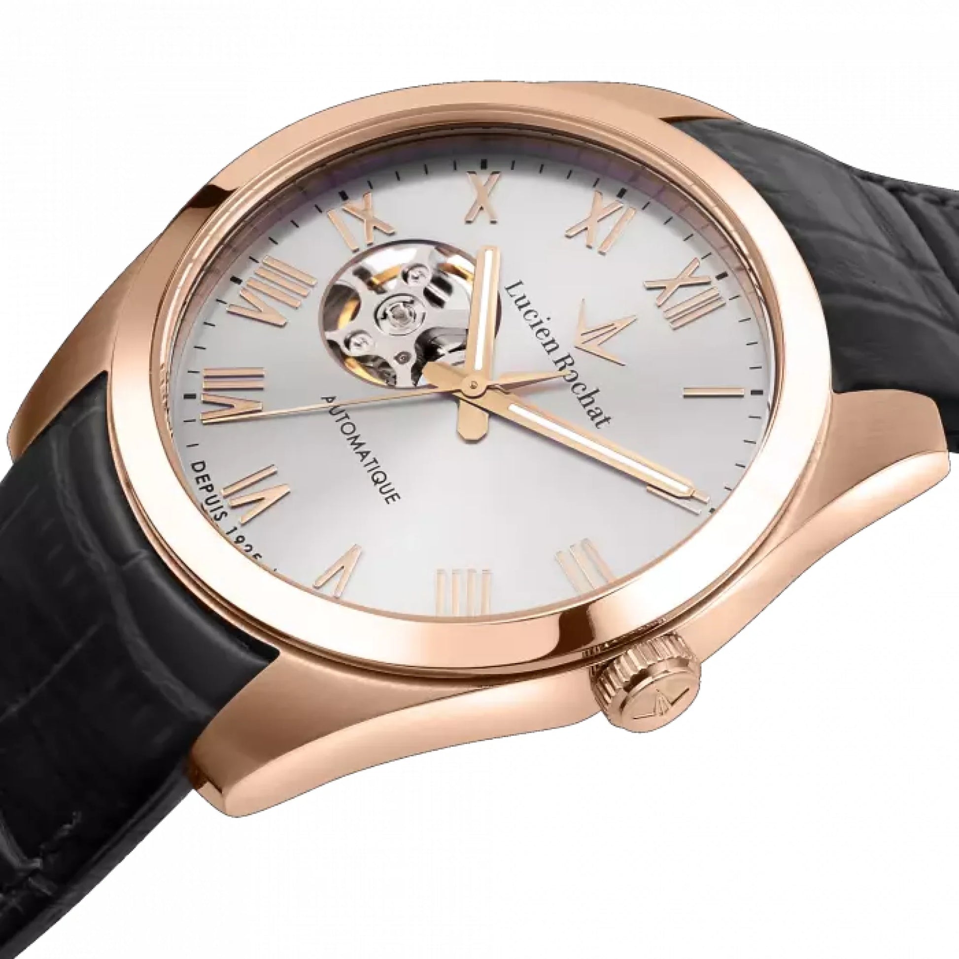 dettaglio quadrante Orologio Lucien Rochat Léman R0421114002 